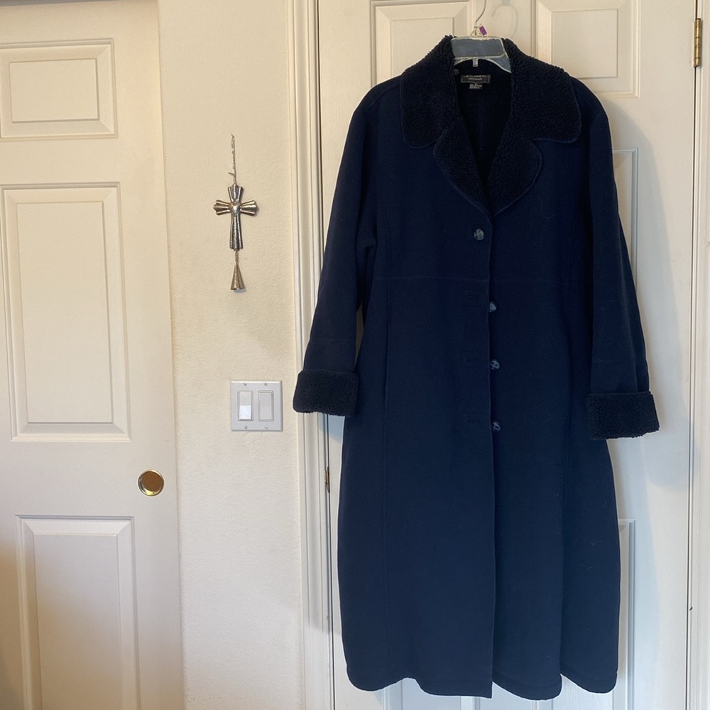 Fleece womens coat - Picture 1 of 6